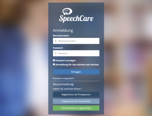 Das Speechcare Plus Portal ist jetzt verfügbar