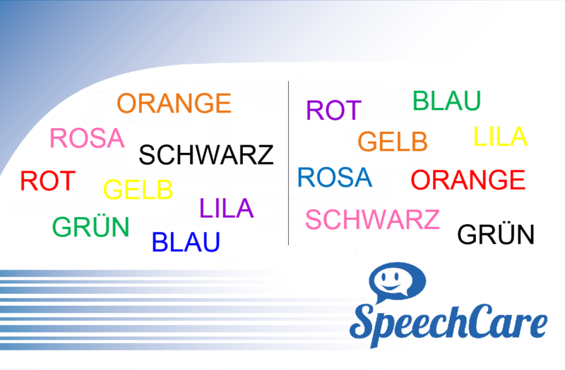 Der StroopEffekt Automatismen unseres Gehirns SpeechCare